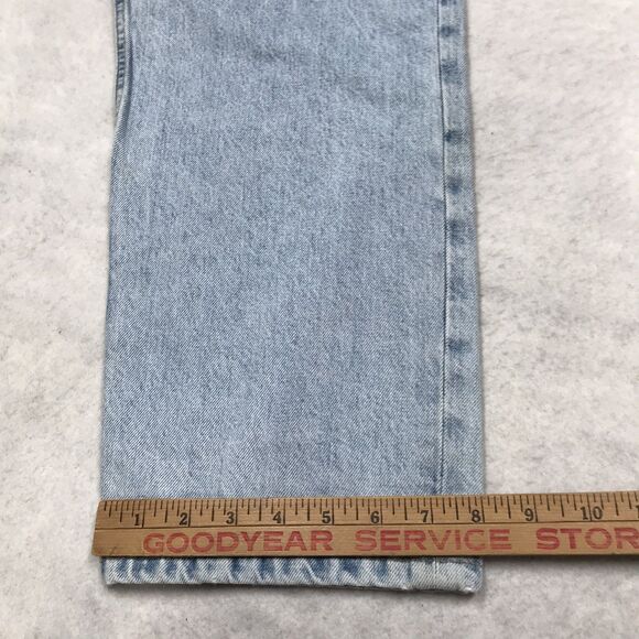 NWT EVERLANE Jean Women 32(38x28) Relaxed Straight Hi Rise Light Wash Organic - Picture 16 of 16